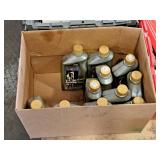 Lot of (11) Mobil One Motor Oil Quart Plastic Bottles