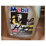 Lot of (11) Mobil One Motor Oil Quart Plastic Bottles