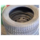Firestone Firehawk P235/55R17 98V M+S (3) Tires and (2) Rims