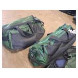 Lot of (4) Dufflebags 24"x12"x12" (Green)