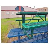Picnic Table 72"x59"x30" (Green)