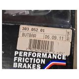 Lot of (2) Performance Friction Brakes Disc Brake Rotors