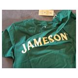 Lot of (2) Jameson logo Size Small Short Sleeve Shirts