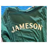 Lot of (2) Jameson logo Size Medium Short Sleeve Shirts