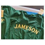Lot of (2) Jameson logo Size Large Short Sleeve Shirts