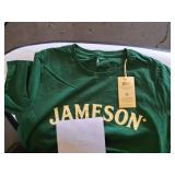 Lot of (2) Jameson logo Size Large Short Sleeve Shirts