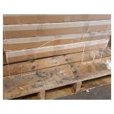 Lot of (3 Boxes) Acrylic Protective Shields 6-count ( 18 total items )