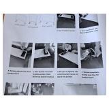 Lot of (3 Boxes) Acrylic Protective Shields 6-count ( 18 total items )