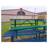 Picnic Table 72"x59"x30" (Green)
