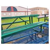 Picnic Table 72"x59"x30" (Green)