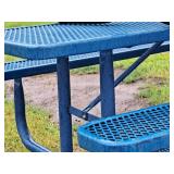 Picnic Table 96"x62"x29" (Blue)