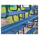Picnic Table 96"x62"x29" (Blue)
