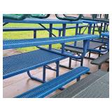 Picnic Table 96"x62"x29" (Blue)