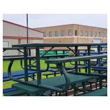 Picnic Table 70"x62"x29" (Green)