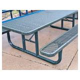 Picnic Table 96"x63"x28" (Green)