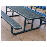 Picnic Table 96"x63"x28" (Green)