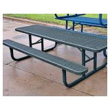 Picnic Table 96"x63"x28" (Green)