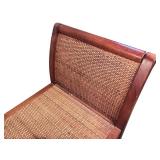 Vintage Pier 1 Rattan Bench