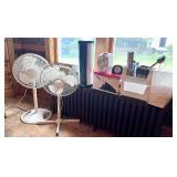 Assortment of Household Items including Fans, Heaters, Electric Knife & More!