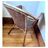 Vintage Pier 1 Rattan Arm Chair
