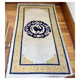 Vintage Chinese Dragon Rug