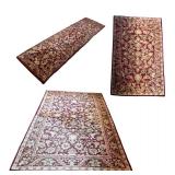Three Coordinating Safavieh Area Rugs