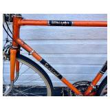 Vintage Orange Sentinel Brand Bicycle