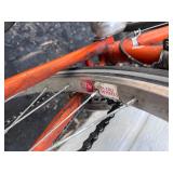 Vintage Orange Sentinel Brand Bicycle