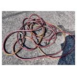 6 ft Aluminum Ladder & Garden Hose