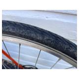 Vintage Orange Sentinel Brand Bicycle