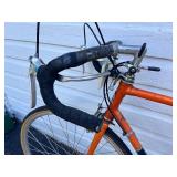 Vintage Orange Sentinel Brand Bicycle