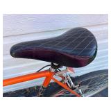 Vintage Orange Sentinel Brand Bicycle