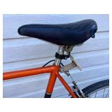 Vintage Orange Sentinel Brand Bicycle