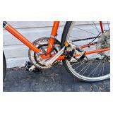 Vintage Orange Sentinel Brand Bicycle