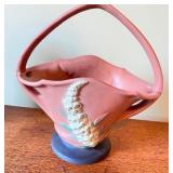 Roseville Pottery Foxglove Basket