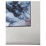 Trio of Hand Painted Chinese Porcelain Plaques of Landscape Scenes