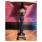 Pair of Cast Plaster 31" Table Lamps