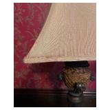 Pair of Cast Plaster 31" Table Lamps