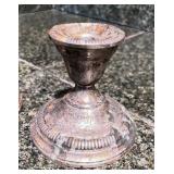 Lamerie Sterling Weighted Candle Stick Holders