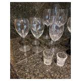 Crystal Glass Drinking Goblets