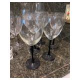 Crystal Glass Drinking Goblets