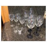 Crystal Glass Drinking Goblets