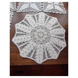Variety of Gorgeous Vintage Doilies