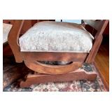 Matching Victorian Style Parlor Chair & Rocking Chair