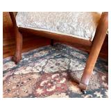 Matching Victorian Style Parlor Chair & Rocking Chair