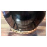 Antique Japanese Hand Painted Vase With Hawk/Eagle