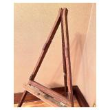 Rustic Oak 60" Wood Easel