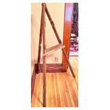 Rustic Oak 60" Wood Easel