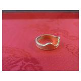 (CNTR) 14K Gold Plated Ring Size 7 ...