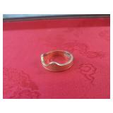 (CNTR) 14K Gold Plated Ring Size 7 ...